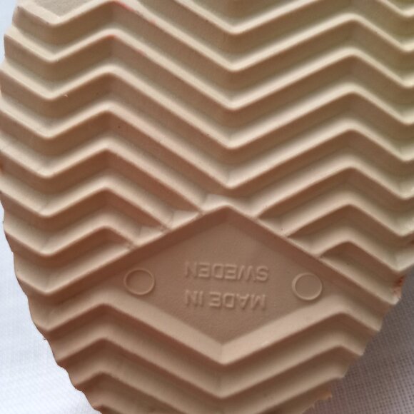 Swedish Cape Clogs White Leather Wooden Mules Shoes Slip On Stylish Size US 6.5 - Picture 6 of 10